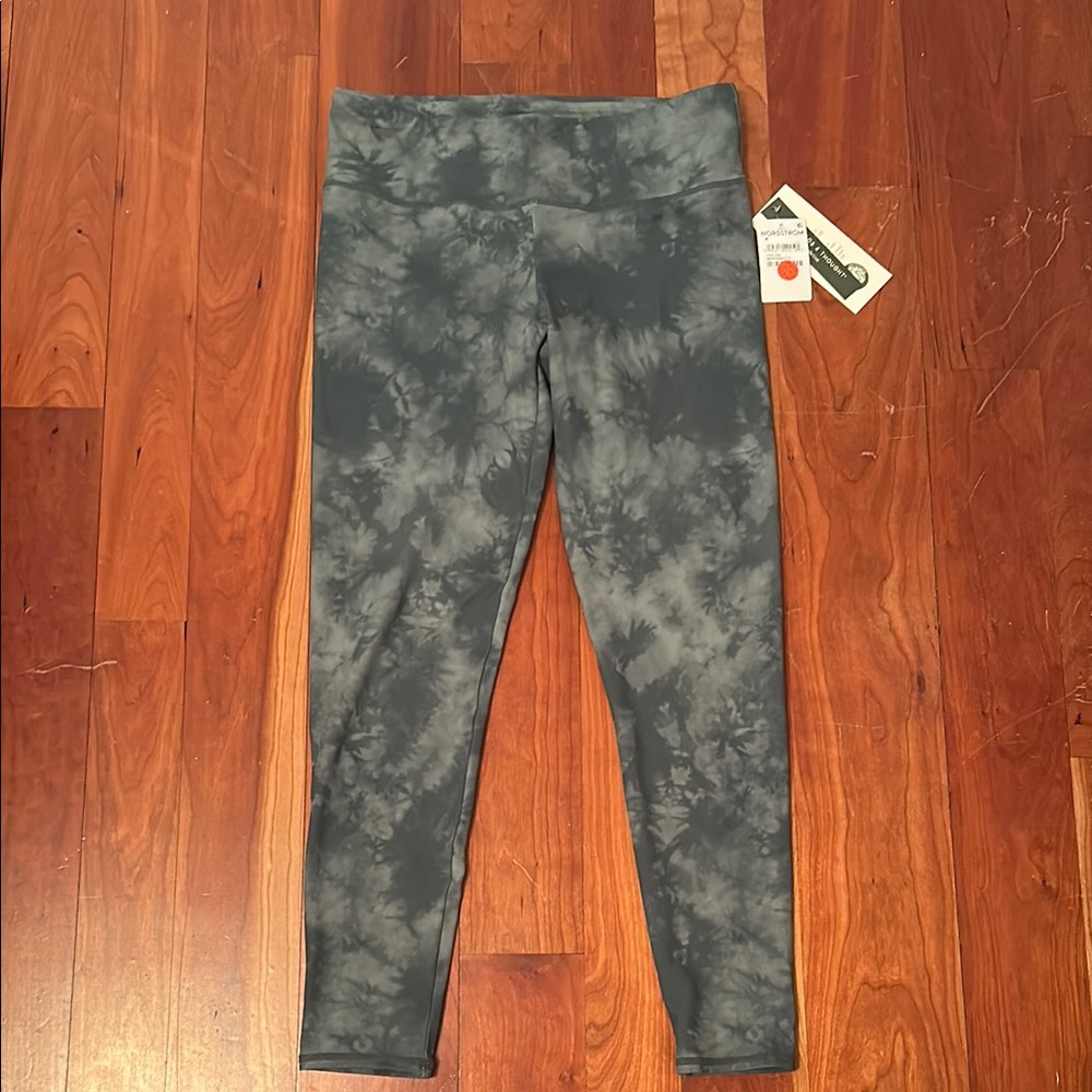 Threads 4 Thought Gray Tie-Dye Leggings